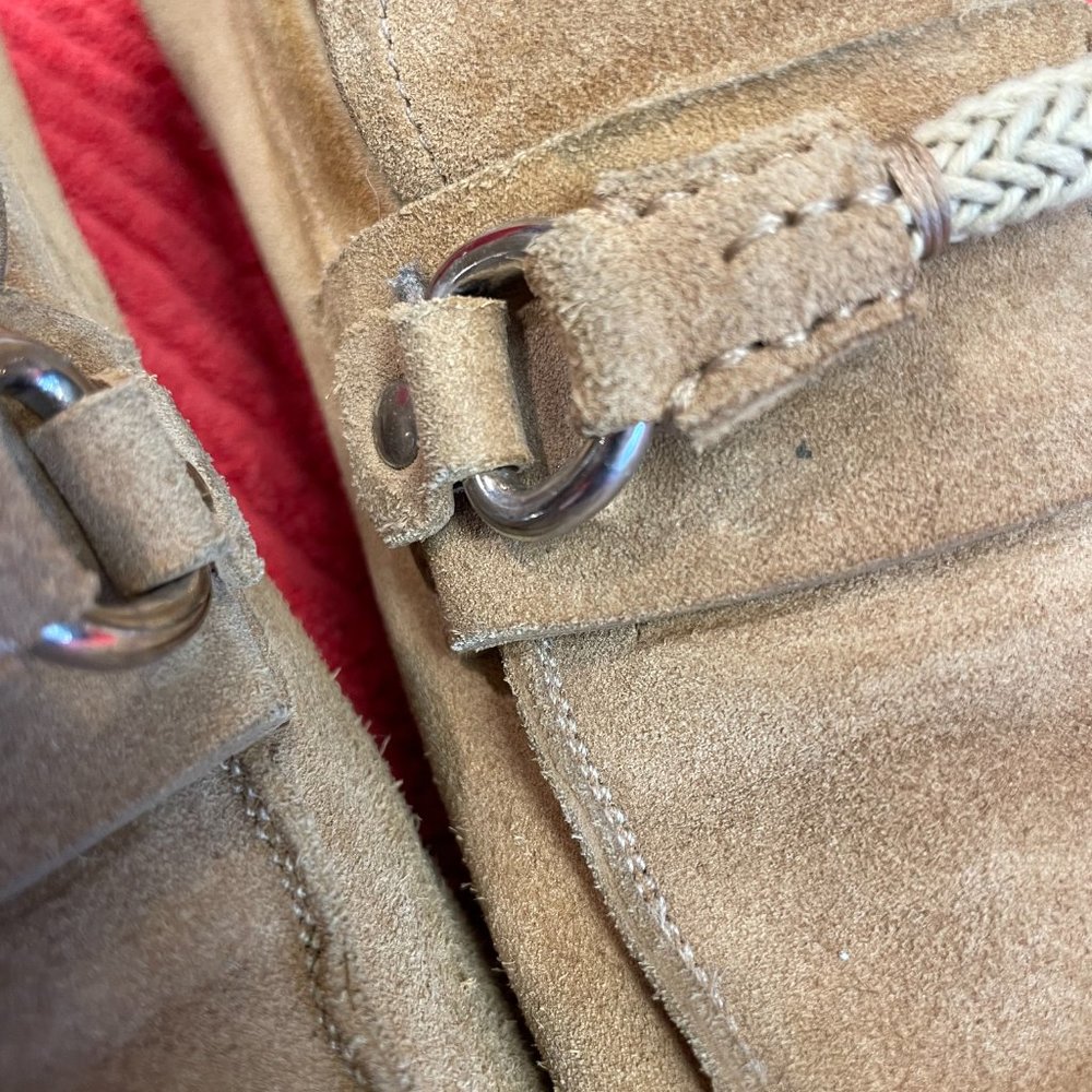 Prada Mens Loafers All Leather Upper and Out Soles Brown Made In Italy - Picture 8 of 16